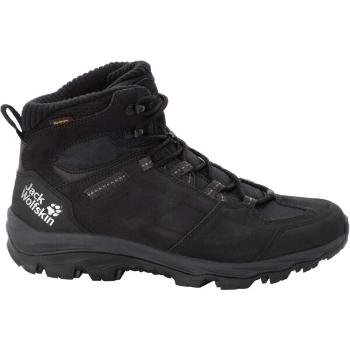 Jack Wolfskin VOJO 3 WT TEXAPORE MID M Pánská treková obuv, černá, velikost