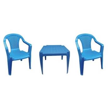 IPAE - sada modrá  2 židličky a stoleček (8595105770061)