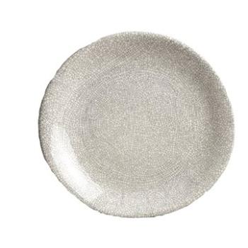 Made In Japan Velký mělký talíř 25 cm bílo-šedý (MIJC6939)