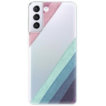 iSaprio Glitter Stripes 01 pro Samsung Galaxy S21+ (glist01-TPU3-S21p)