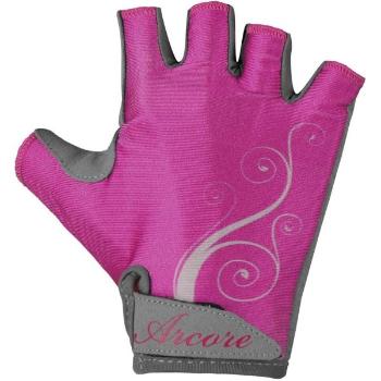 Arcore NINA Dámské cyklistické rukavice, růžová, velikost M