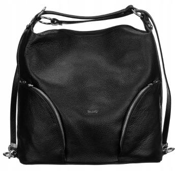 ROVICKY ČERNÁ SHOPPER KABELKA/BATOH TWR-160 BLACK Velikost: ONE SIZE