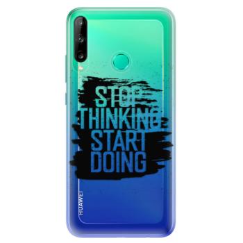 Odolné silikonové pouzdro iSaprio - Start Doing - black - Huawei P40 Lite E