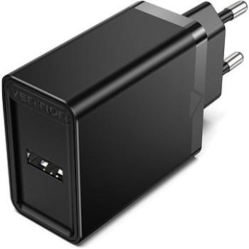 Vention 1-port USB Wall Charger (12W) Black (FAAB0-EU)