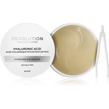 Revolution Skincare Hyaluronic Acid hyaluronová hydratační maska na oční okolí 60x1 ks