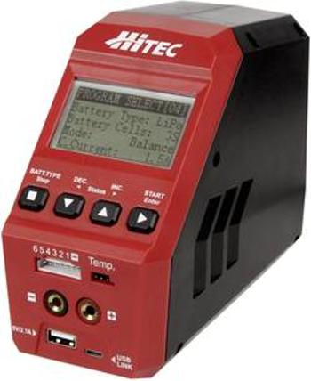 Modelářská multifunkční nabíječka Hitec 12 V, 230 V, 6 A, 114131