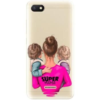 iSaprio Super Mama - Two Boys pro Xiaomi Redmi 6A (smtwboy-TPU2_XiRmi6A)