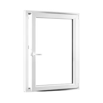 Skladova-okna Jednokřídlé plastové okno PREMIUM otvíravo-sklopné pravé 950 x 1400 mm barva bílá