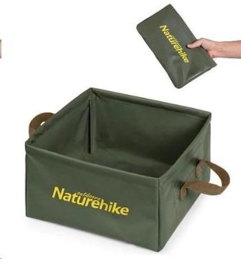 Naturehike skládací nádoba pro skladování/mytí 13l 250g - zelená