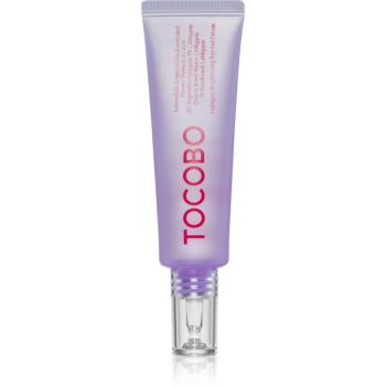 TOCOBO Collagen Brightening Eye Gel Cream protivráskový oční krém redukující otoky a tmavé kruhy s levandulí 30 ml