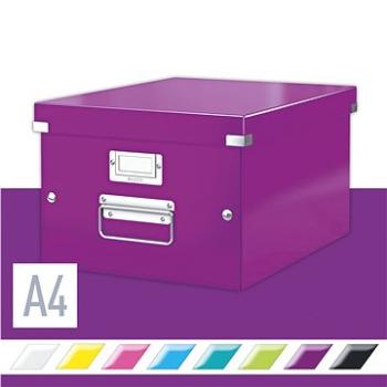 LEITZ WOW Click & Store A4 28.1 x 20 x 37 cm, purpurová (60440062)
