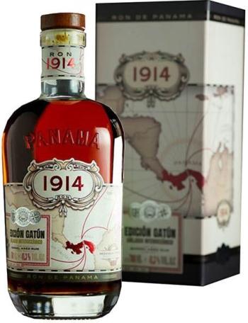 Ron 1914 1914 Edicion Gatún Panamas rum 41,3% 0,7l