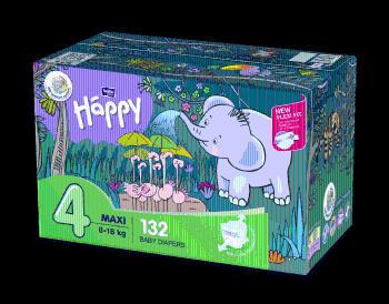 Bella Baby Happy Maxi Box, 8-18 kg 2 x 66 ks