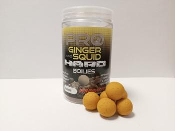 Starbaits Boilie Pro Ginger Squid Hard Boilies 200g - 24mm