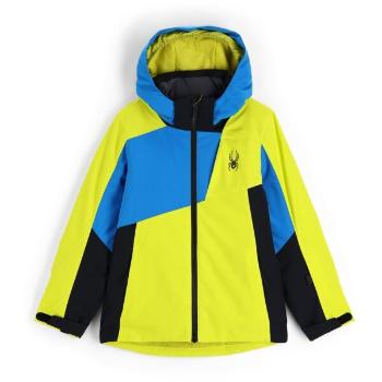 Spyder AMBUSH Chlapecká lyžařská bunda, žlutá, velikost 10
