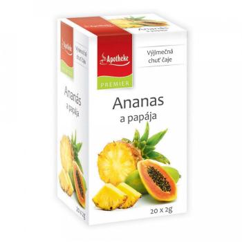 Apotheke Ananas a papája nálevové sáčky 20x 2 g