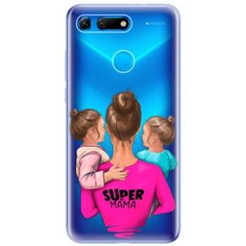 iSaprio Super Mama - Two Girls pro Honor View 20 (smtwgir-TPU-HonView20)