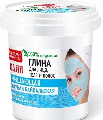 Modrý bajkalský jíl- na obličej tělo a vlasy - Fitokosmetik - 155 ml