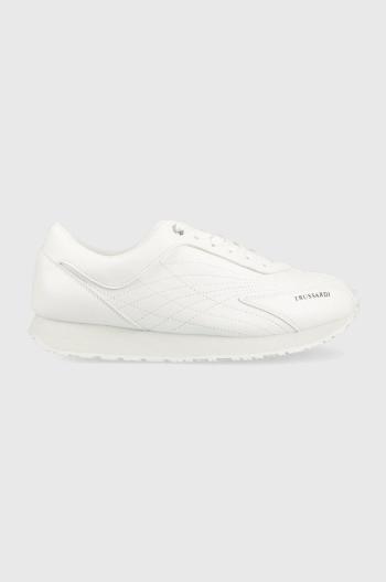 Sneakers boty Trussardi Football bílá barva, 79A00855 9Y099998