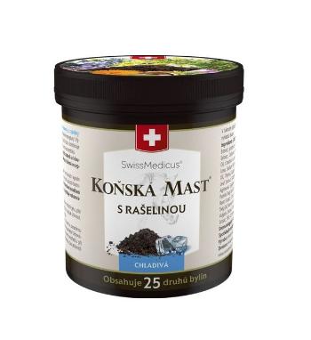 SwissMedicus Koňská mast s rašelinou chladivá 250 ml