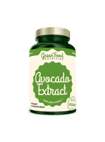 GreenFood Nutrition GreenFood Avocado extrakt 90 kapslí