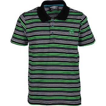 Umbro PERRY Dětské polo tričko, zelená, velikost 128-134
