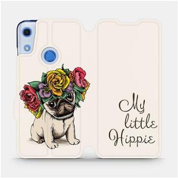 Flipové pouzdro na mobil Huawei Y6S - M039P Mopsík My Little Hippie (5903516123216)