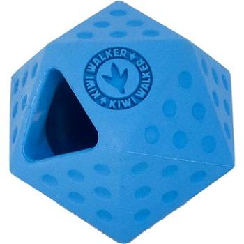 Kiwi Walker Gumová hračka Icosaball s dírou na pamlsky, Mini 6,5cm, Modrá (RUB-857)