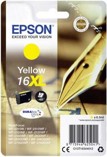 Epson Ink T1634, 16XL originál žlutá C13T16344012