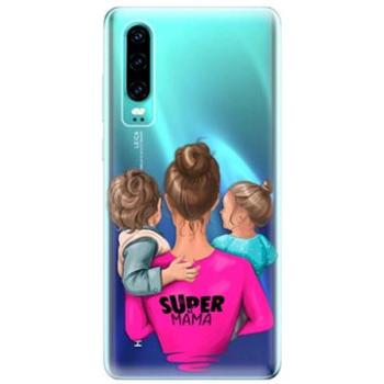 iSaprio Super Mama - Boy and Girl pro Huawei P30 (smboygirl-TPU-HonP30)