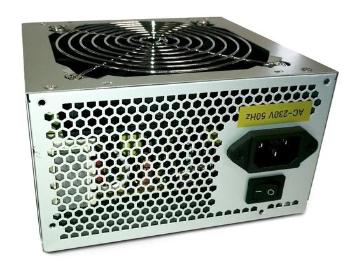 CRONO zdroj P350N/Gen2/ 350W/ 12cm fan/ 2x SATA/ druhá generace/ retail balení/ 85+ Gold/ šedý, PS350N/Gen2