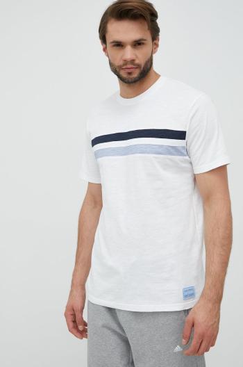 Bavlněné tričko Rip Curl Surf Revival bílá barva