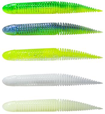 Savage gear gumová nástraha ned dragon tail slug dark water mix 5 ks - 8,8 cm 4 g