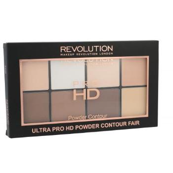 Makeup Revolution London Ultra Pro HD Powder Contour Palette 20 g konturovací paletka pro ženy Fair