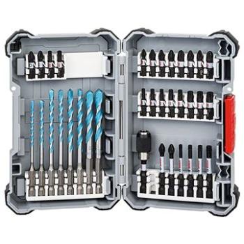 Bosch Sada 35 kusů Pick and Click spirálových vrtáků MultiConstruction a šroubovacích bitů Impact Co (2607017570)