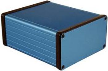 Univerzální pouzdro hliníkové Hammond Electronics, (d x š x v) 120 x 103 x 53 mm, modrá