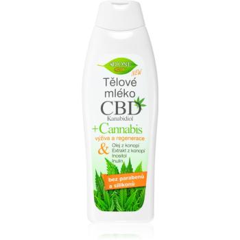 Bione Cosmetics Cannabis CBD vyživující tělové mléko s CBD 500 ml