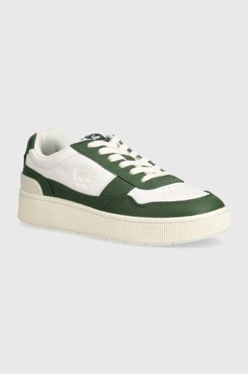 Kožené sneakers boty Lacoste Aceclip Premium Contrasted Leather zelená barva, 47SMA0038