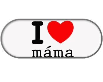 Penál I love máma