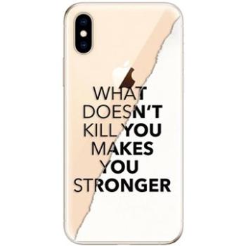 iSaprio Makes You Stronger pro iPhone XS (maystro-TPU2_iXS)