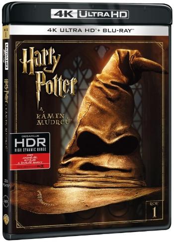 Harry Potter a kámen mudrců (4K ULTRA HD+BLU-RAY) (2 BLU-RAY)