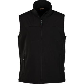 Hi-Tec LUMAN SOFTSHELL VEST Pánská softshellová vesta, černá, velikost S