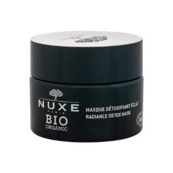 NUXE Bio Organic Radiance Detox Mask 50 ml pleťová maska pro ženy na rozjasnění pleti; na unavenou pleť