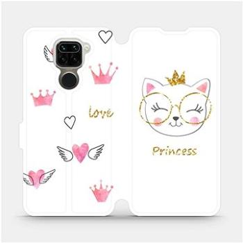 Flipové pouzdro na mobil Xiaomi Redmi Note 9 - MH03S Kočička princess (5903516288922)