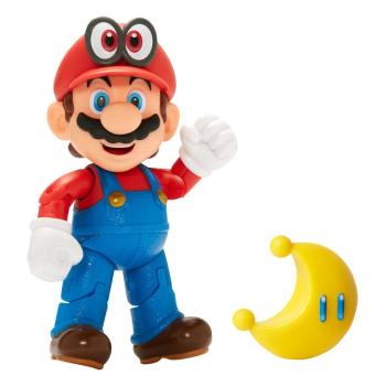 Jakks Pacific Super Mario - 10 cm figurka / W24 - Mario a Cappy