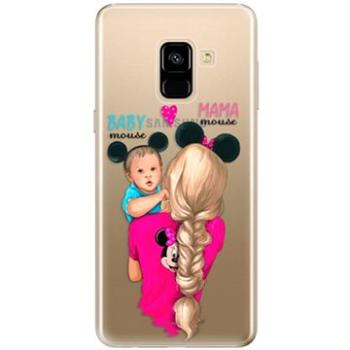 iSaprio Mama Mouse Blonde and Boy pro Samsung Galaxy A8 2018 (mmbloboy-TPU2-A8-2018)