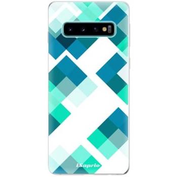 iSaprio Abstract Squares pro Samsung Galaxy S10 (aq11-TPU-gS10)