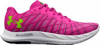 Under Armour Women's UA Charged Breeze 2 Rebel Pink/Black/Lime Surge 36,5 Silniční běžecká obuv