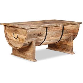Konferenční stolek, masivní mangovníkové dřevo, 88x50x40 cm (243977)