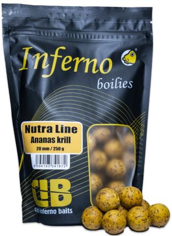 Carp inferno boilies nutra line ananas krill - 250 g 20 mm